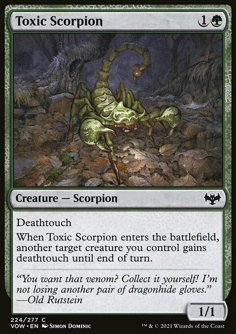 Toxic Scorpion